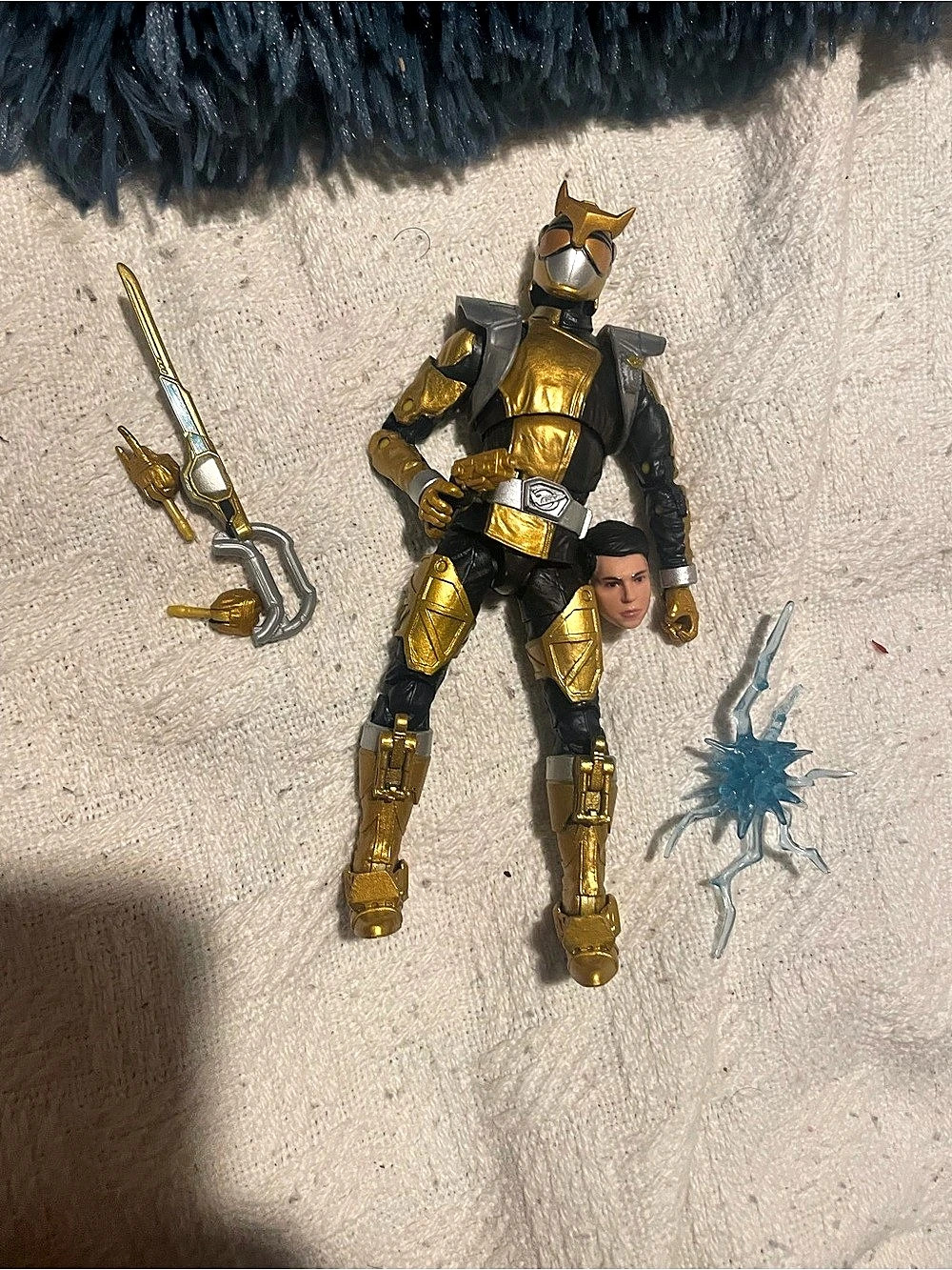 Hasbro Power Rangers Lightning Collection Gold Beast Morphers